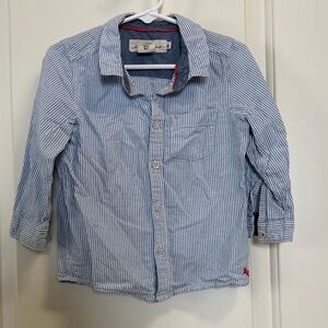 H&M Kids Striped Button-Down Shirt